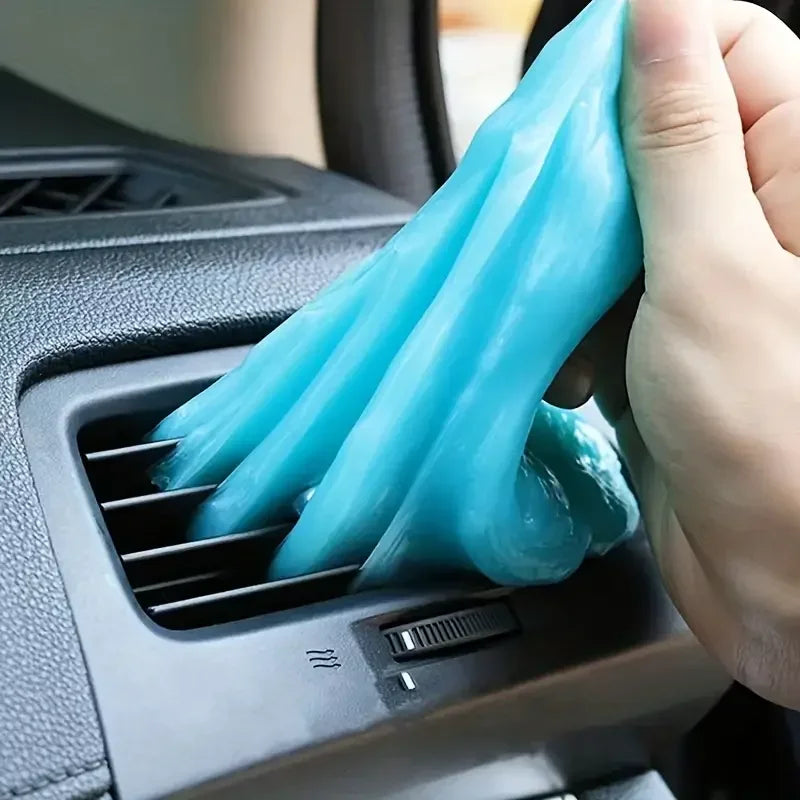 Čisticí gel na interiéry automobilů 70 g - Účinný odstraňovač prachu z větracích otvorů a klávesnic 0