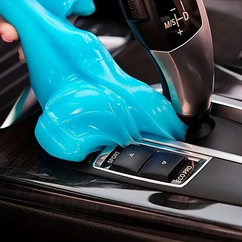 Čisticí gel na interiéry automobilů 70 g - Účinný odstraňovač prachu z větracích otvorů a klávesnic 1