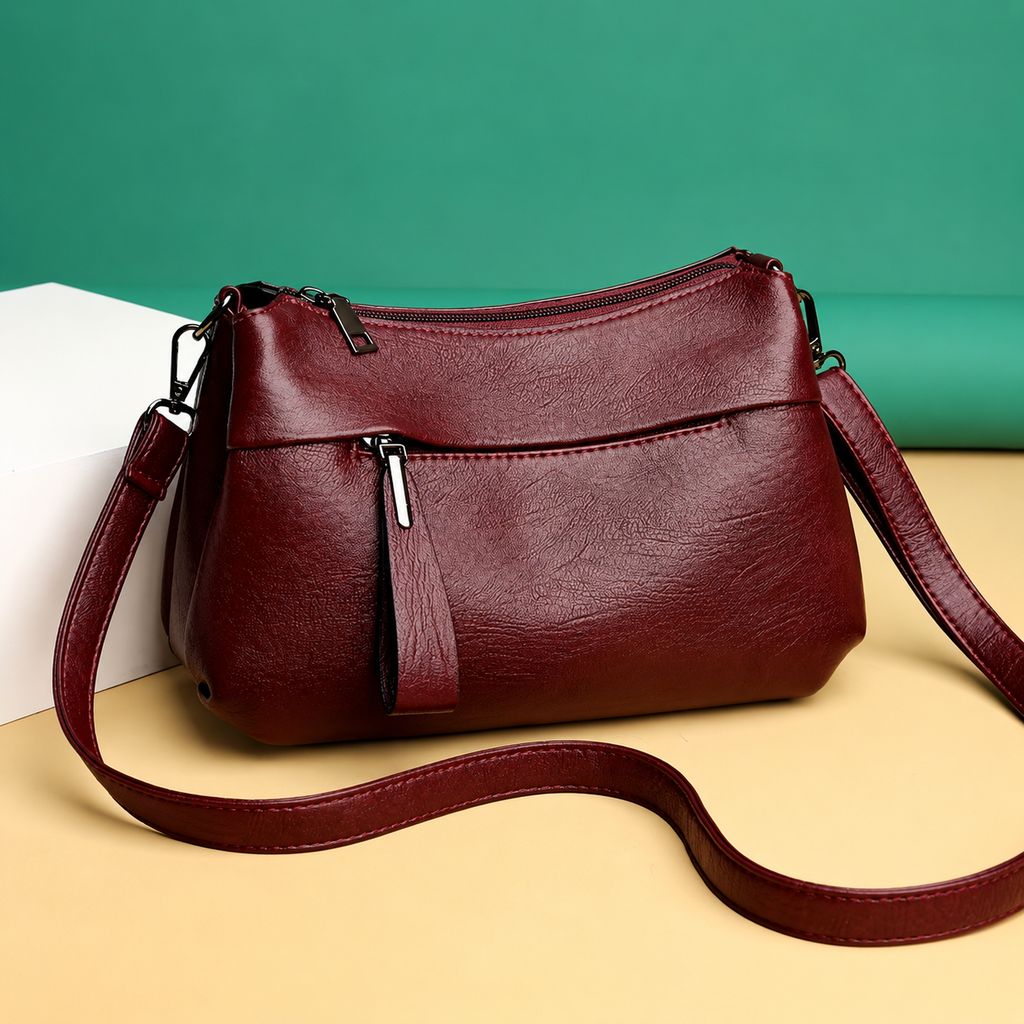 Crossbody kabelka s chytrými přihrádkami a nastavitelným popruhem – lehká a každodenní nošení pro ženy 1