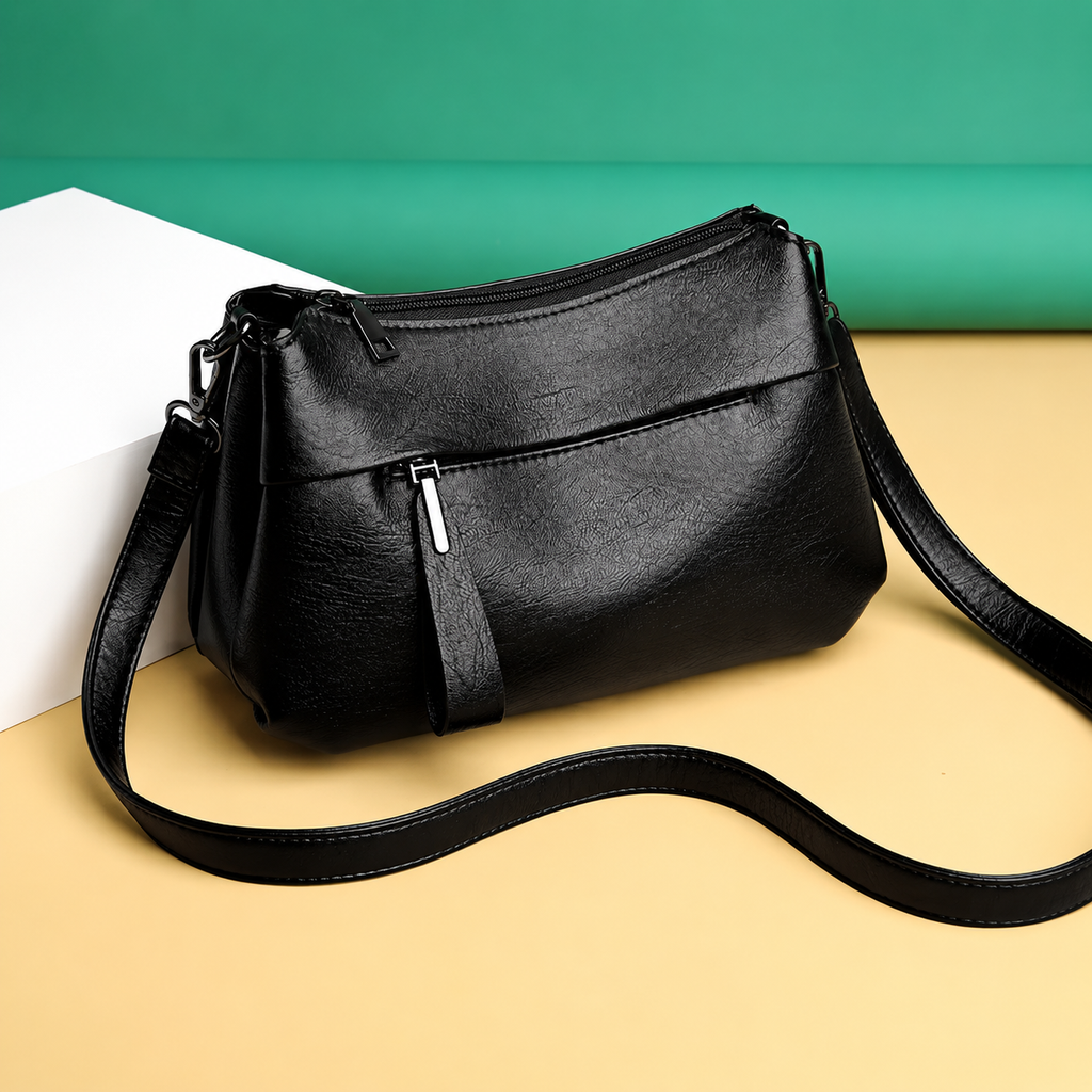 Crossbody kabelka s chytrými přihrádkami a nastavitelným popruhem – lehká a každodenní nošení pro ženy 2
