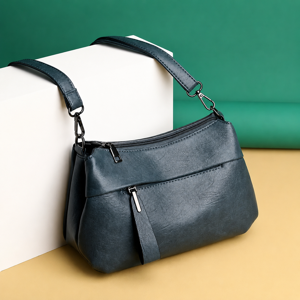 Crossbody kabelka s chytrými přihrádkami a nastavitelným popruhem – lehká a každodenní nošení pro ženy 3