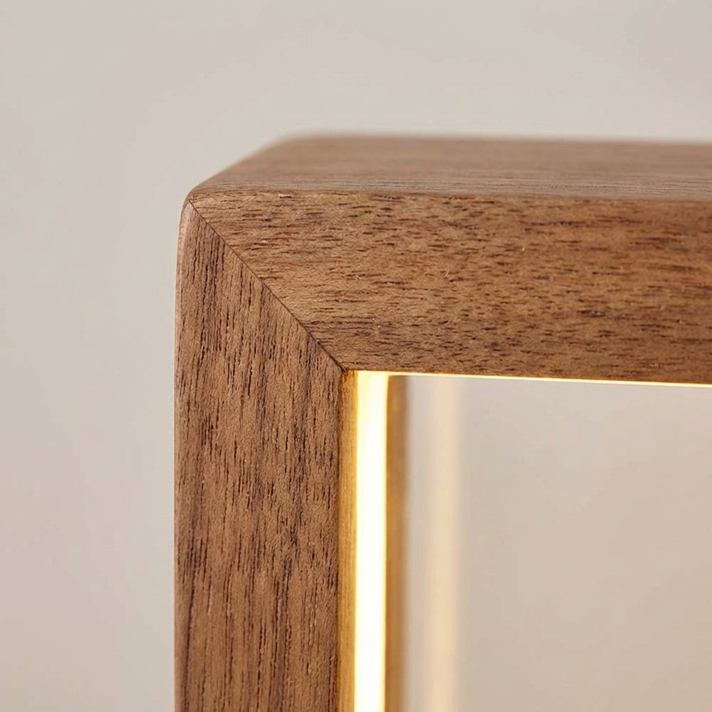 Dekorativní LED lampa s efektem peří v minimalistickém designu – na stůl nebo na zeď 3