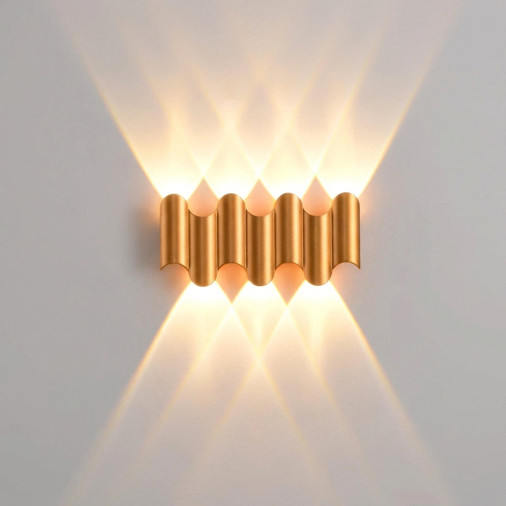 Dekorativní LED nástěnná lampa se sochařským světlem – moderní minimalistický design 2