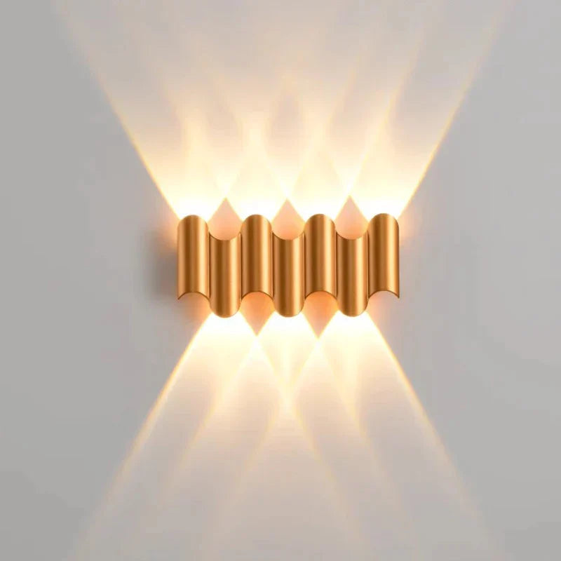 Dekorativní LED nástěnná lampa se sochařským světlem – moderní minimalistický design 4