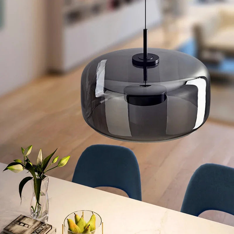 Designová lampa wisząca ze gzła 2