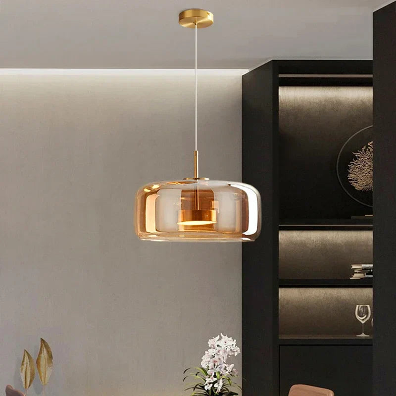 Designová lampa wisząca ze gzła 3