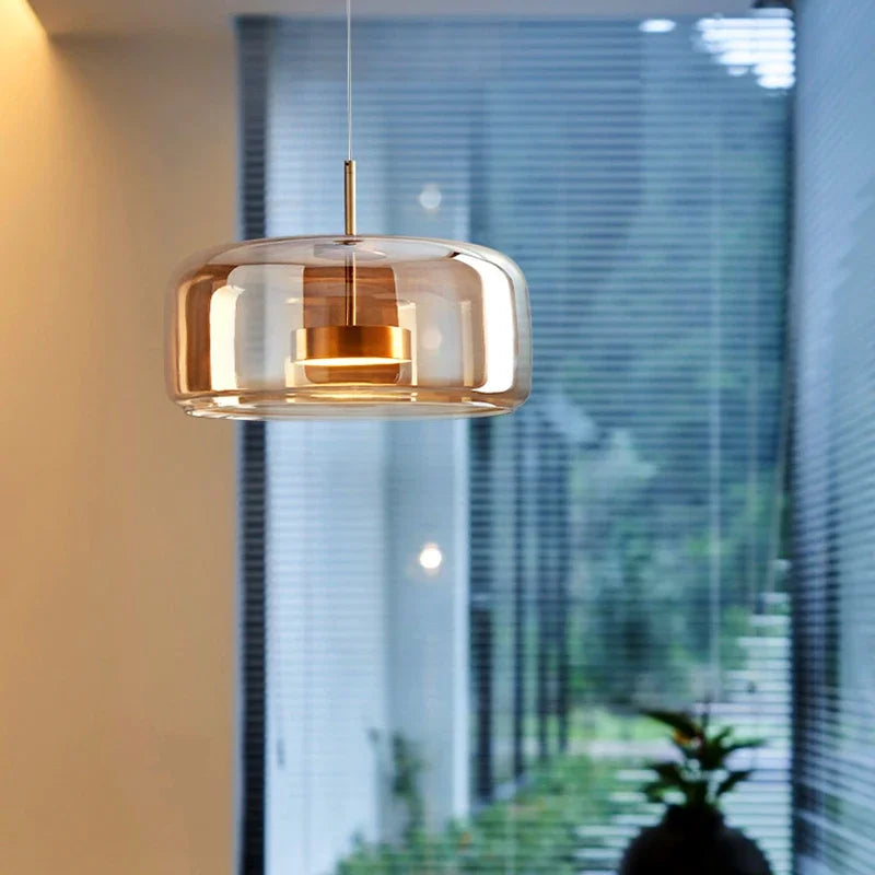 Designová lampa wisząca ze gzła 4