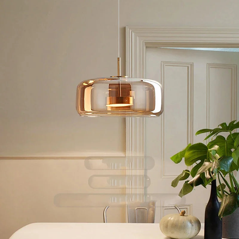 Designová lampa wisząca ze gzła 5