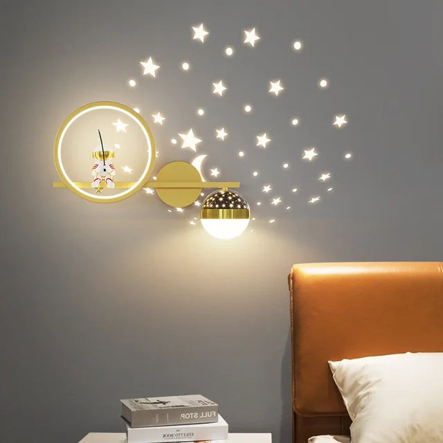 Designová nástěnná lampa do dětského interiéru 7