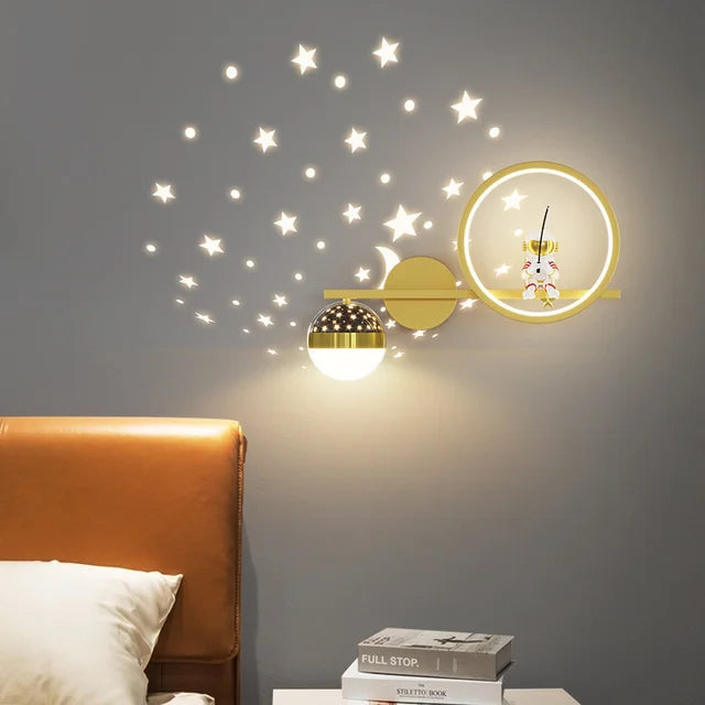 Designová nástěnná lampa do dětského interiéru 8