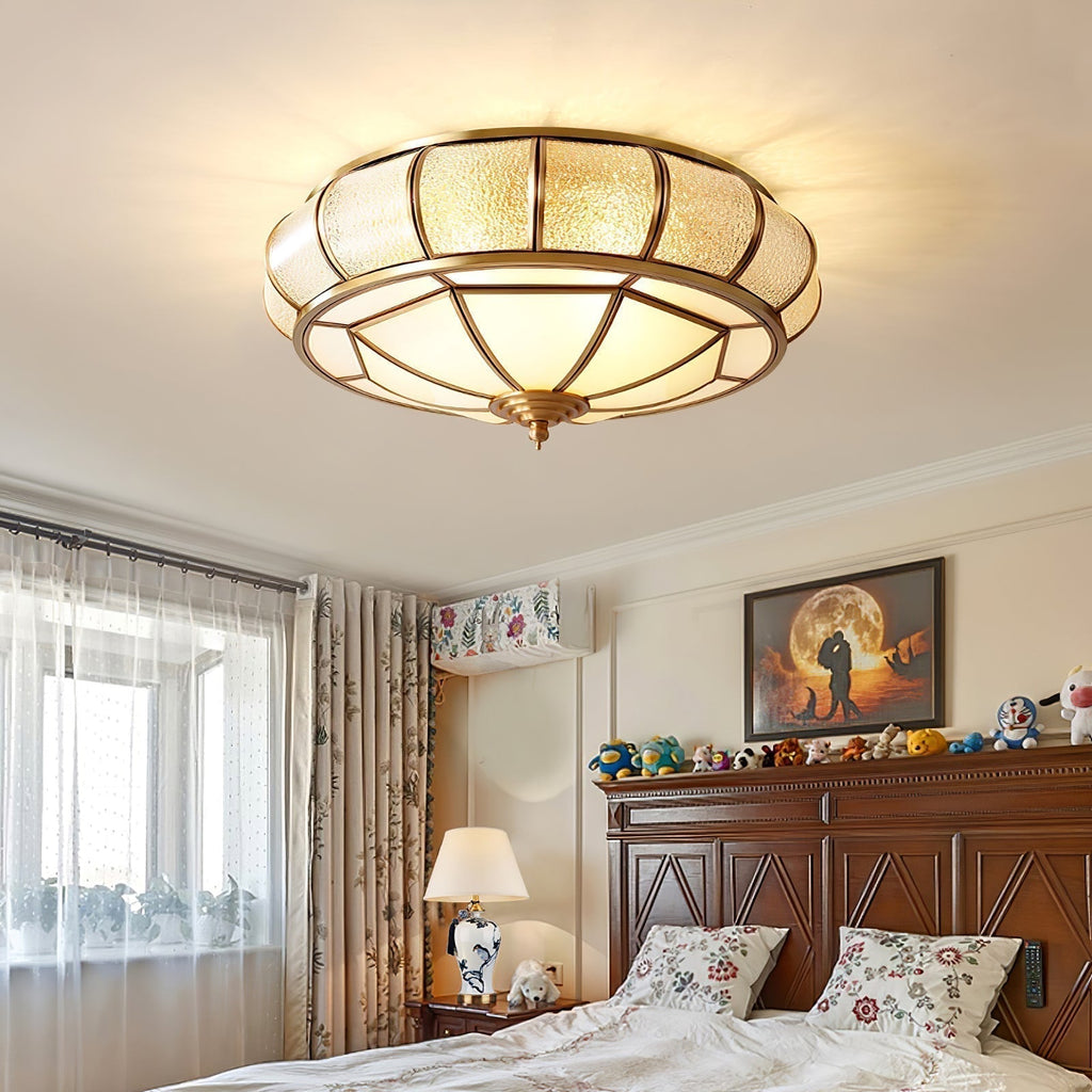 Designová stropní lampa s krystaly - elegance a útulná atmosféra 1