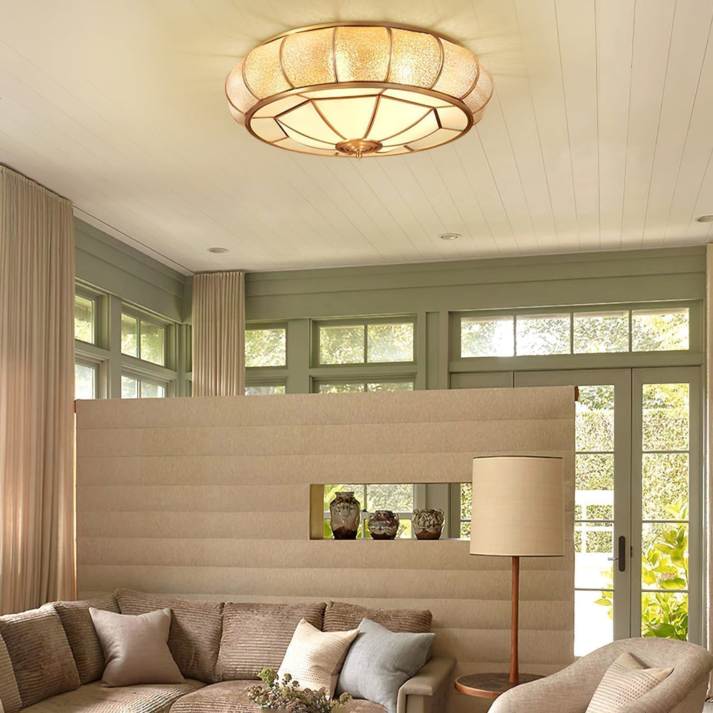 Designová stropní lampa s krystaly - elegance a útulná atmosféra 2