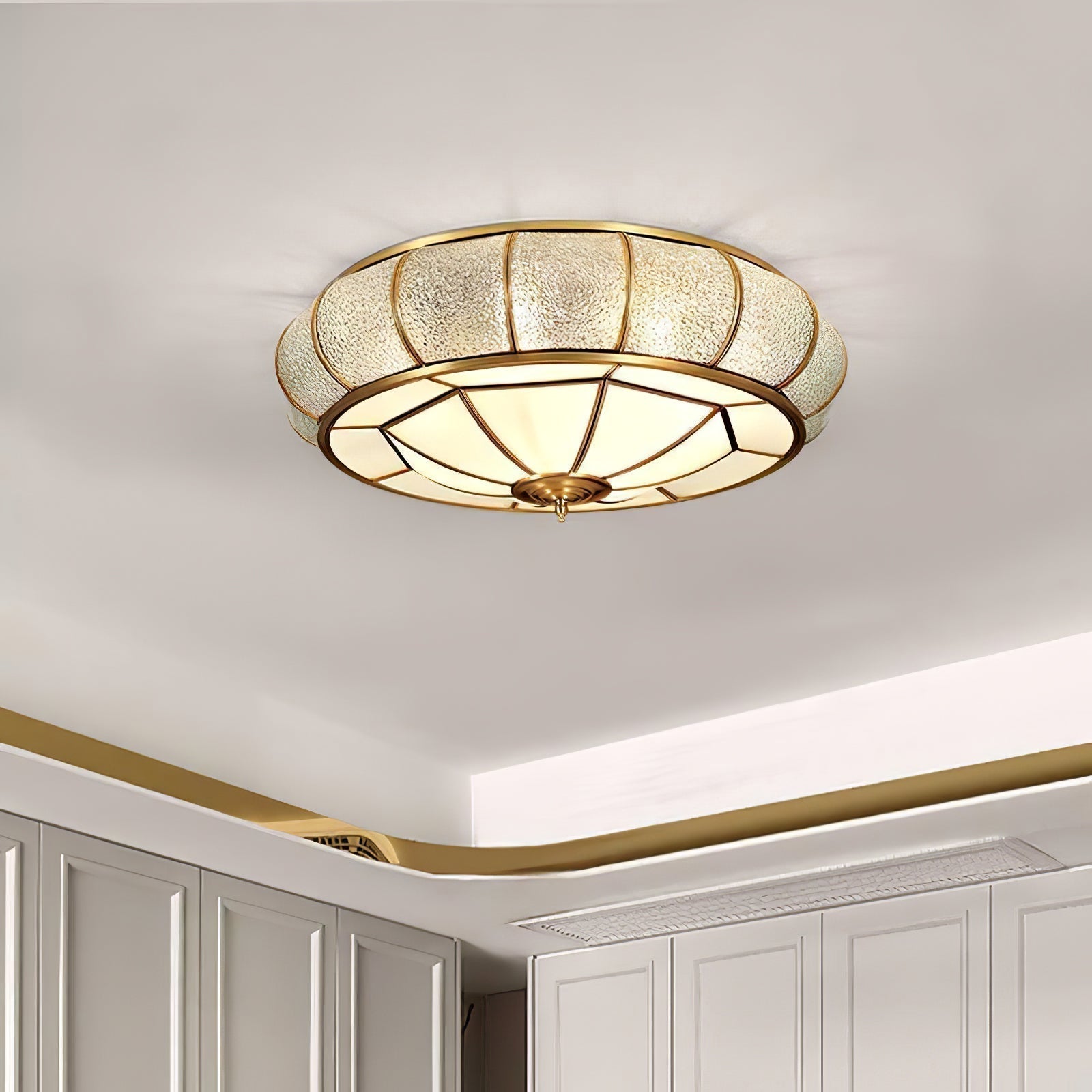 Designová stropní lampa s krystaly - elegance a útulná atmosféra 5