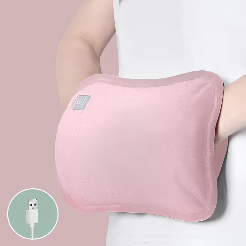 Dobíjecí USB ohřívač rukou se třemi nastaveními teploty – přenosný a plyšový design 2