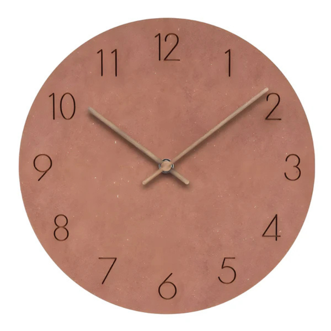 Dřevěné nástěnné hodiny s minimalistickým stylem a elegancí 7