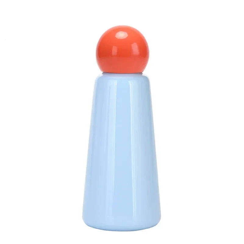 Dvoubarevná nerezová láhev na vodu 500ml - tepelná izolace a stylový design 20