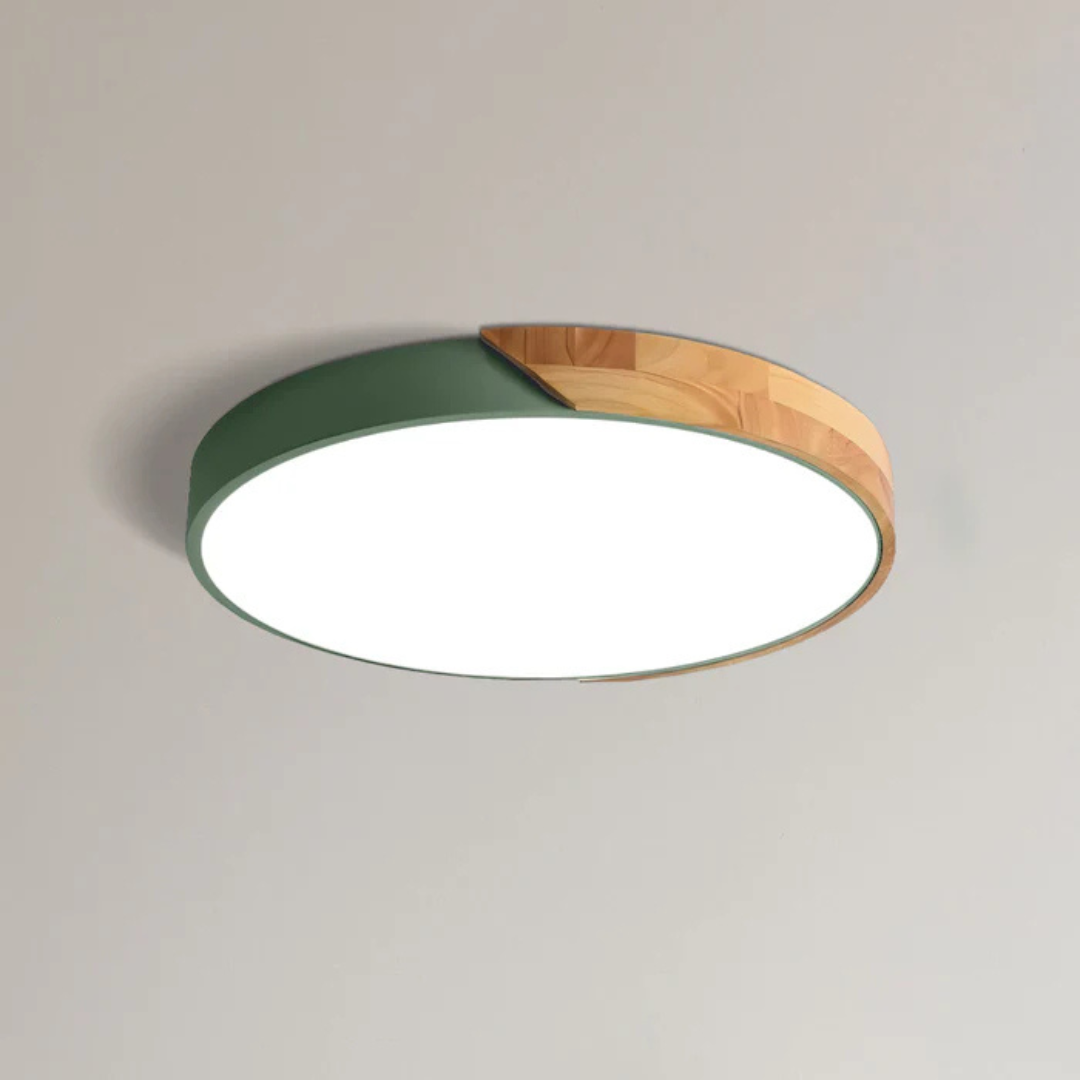 Elegantní LED stropní lampa ve skandinávském stylu 10