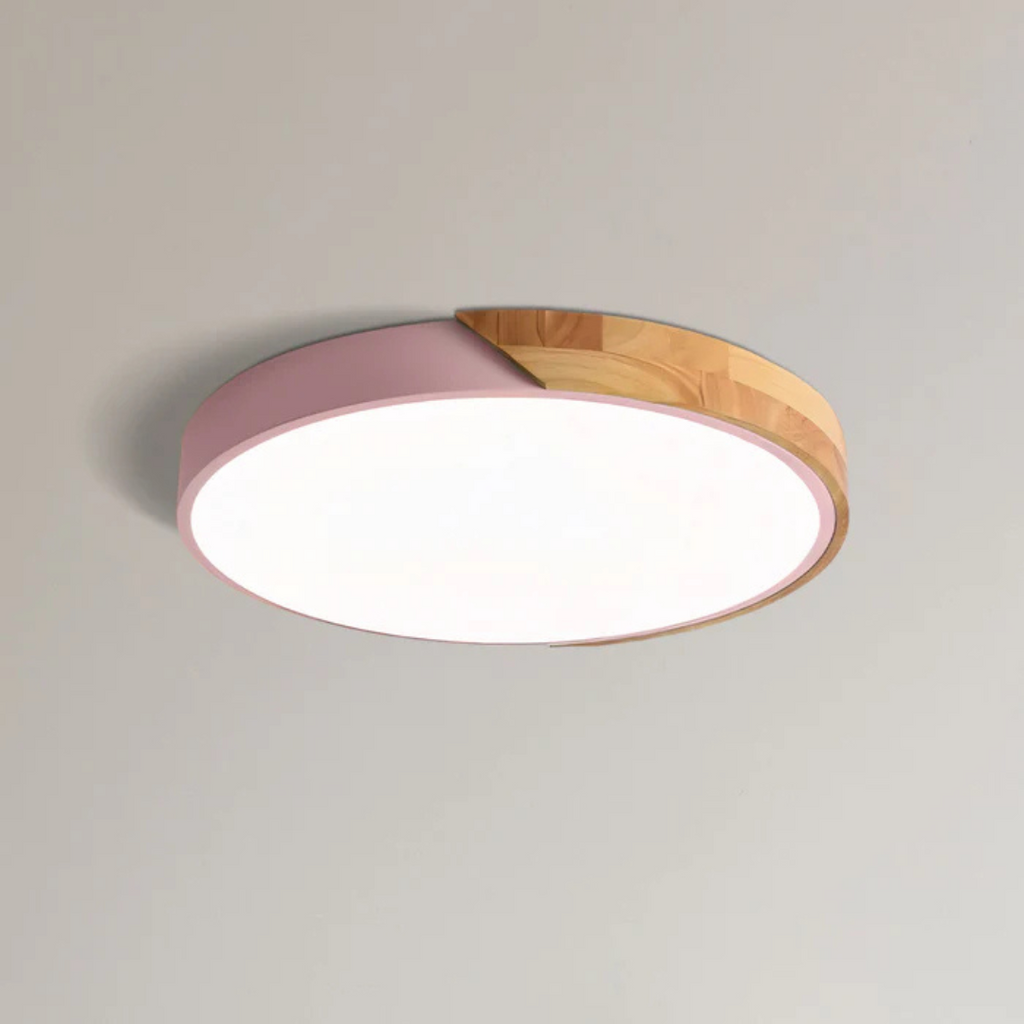 Elegantní LED stropní lampa ve skandinávském stylu 14