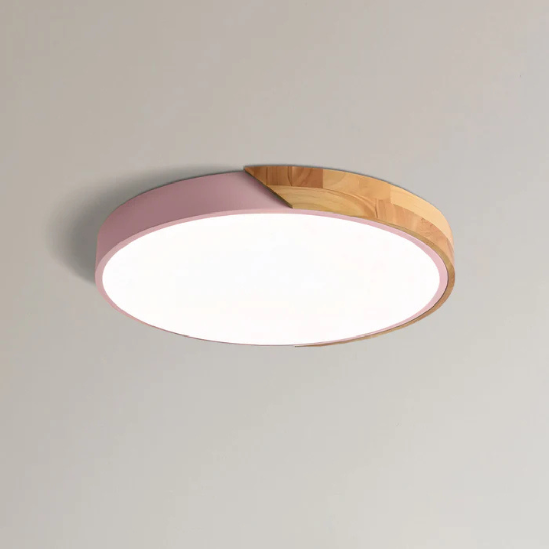 Elegantní LED stropní lampa ve skandinávském stylu 14