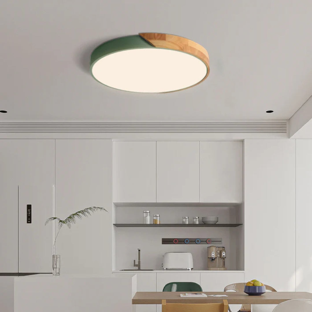 Elegantní LED stropní lampa ve skandinávském stylu 4