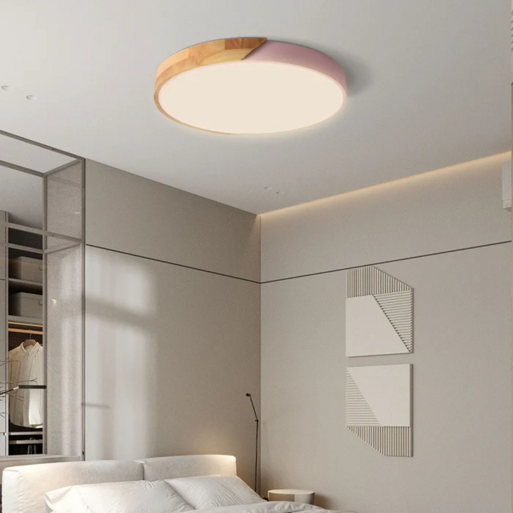Elegantní LED stropní lampa ve skandinávském stylu 6