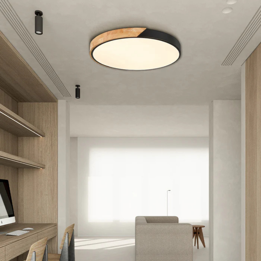 Elegantní LED stropní lampa ve skandinávském stylu 8