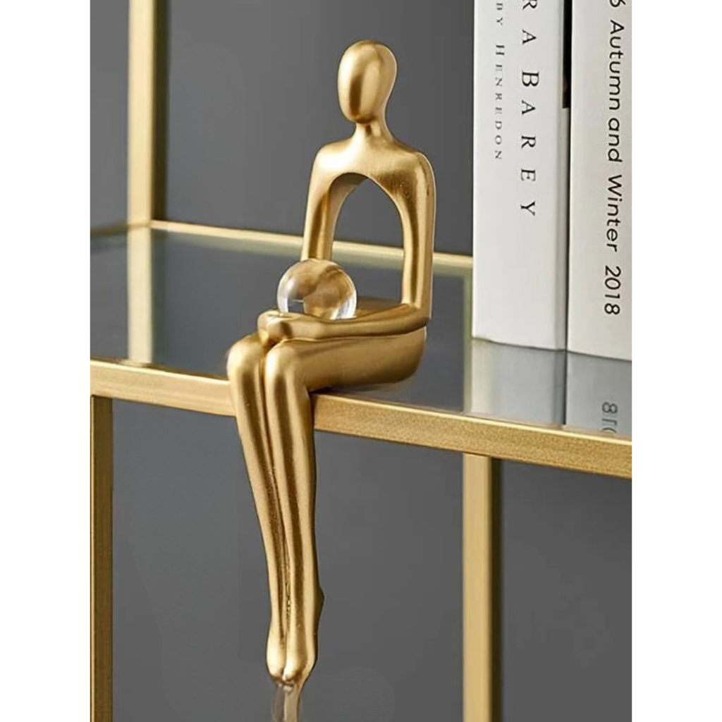 Elegantní, abstraktní figurky pro interiérovou dekoraci – unikátní umělecká díla jako moderní doplněk interiérového designu 2