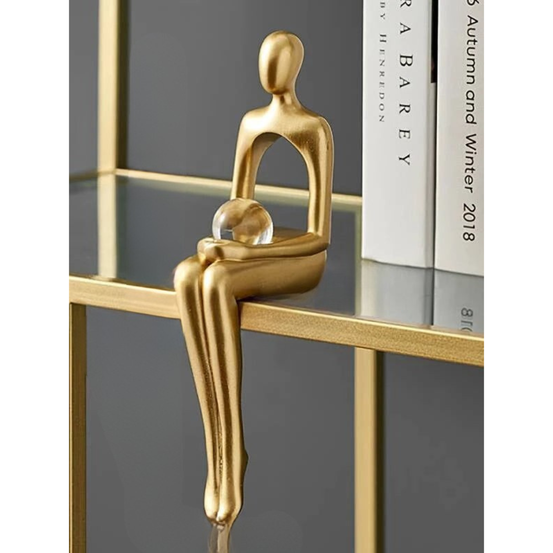 Elegantní, abstraktní figurky pro interiérovou dekoraci – unikátní umělecká díla jako moderní doplněk interiérového designu 2
