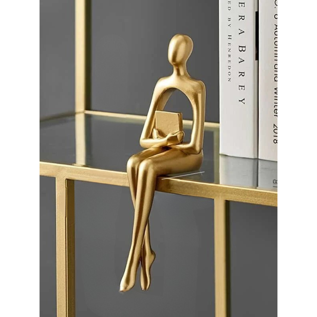 Elegantní, abstraktní figurky pro interiérovou dekoraci – unikátní umělecká díla jako moderní doplněk interiérového designu 3
