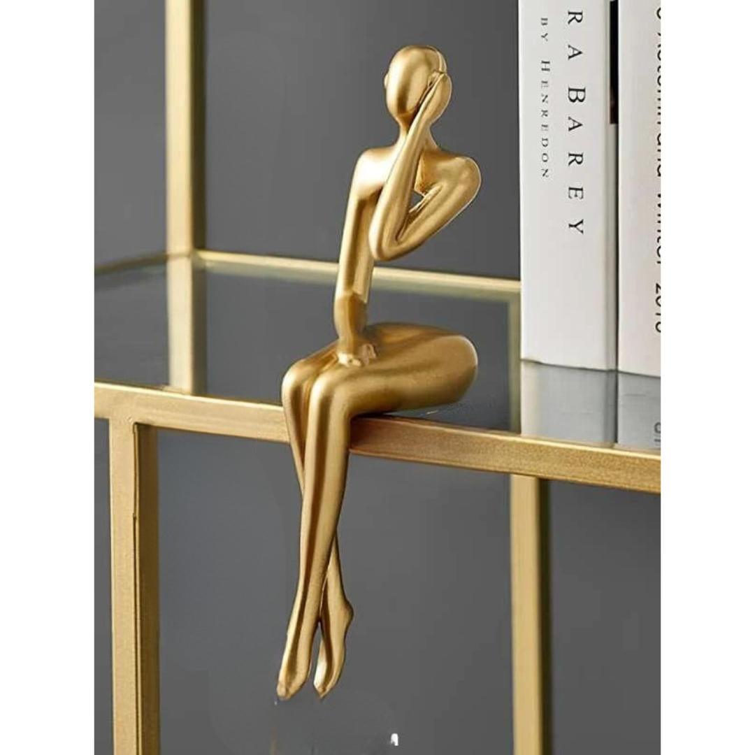 Elegantní, abstraktní figurky pro interiérovou dekoraci – unikátní umělecká díla jako moderní doplněk interiérového designu 4