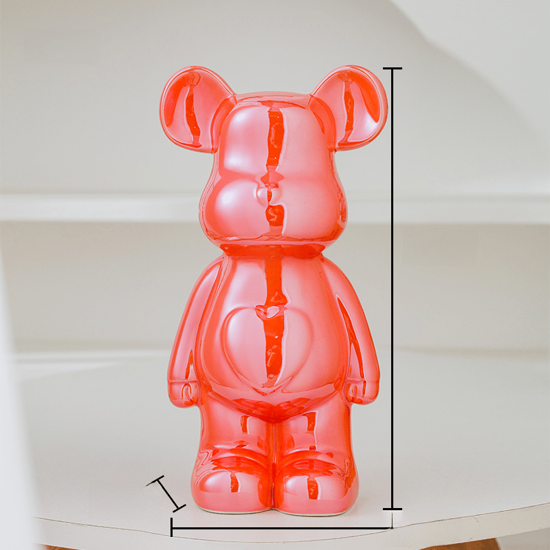 Elegantní figurka medvídka pro moderní dekoraci 10