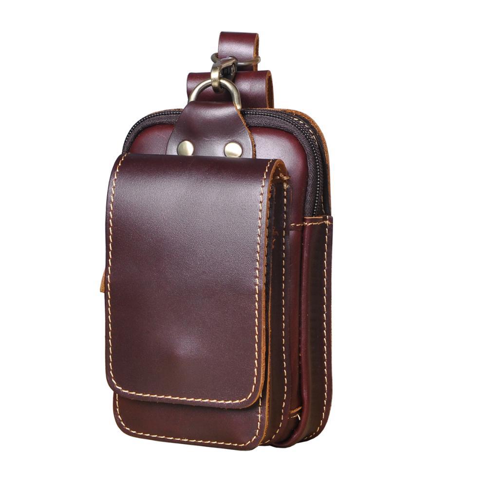Elegantní kožená ledvinka pro muže 2