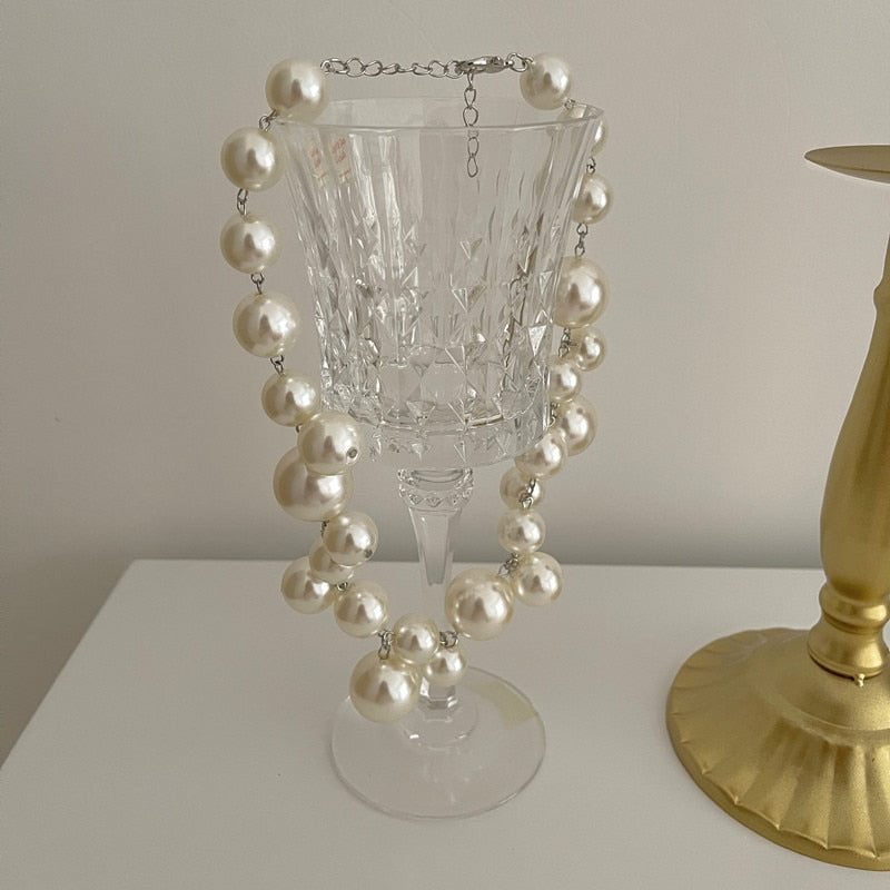Elegantní náhrdelník z přírodních perel, čistá elegance a krása 2