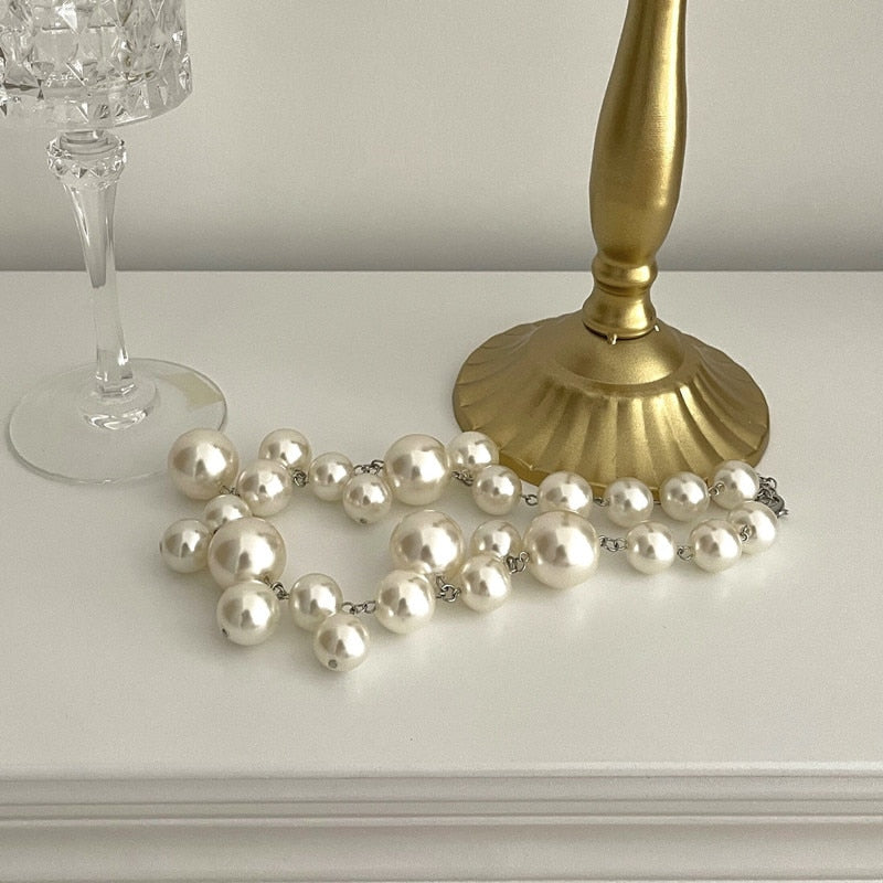 Elegantní náhrdelník z přírodních perel, čistá elegance a krása 3