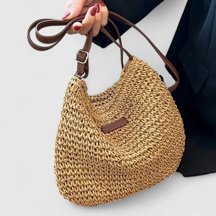Elegantní volná kabelka s nastavitelným popruhem a bezpečným zapínáním na zip 3