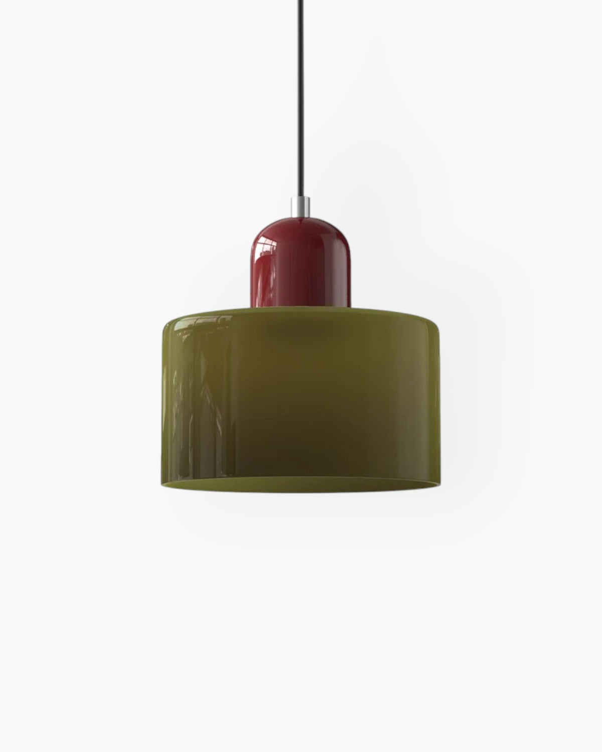 Elegantní závěsná lampa se sochařskou siluetou 26