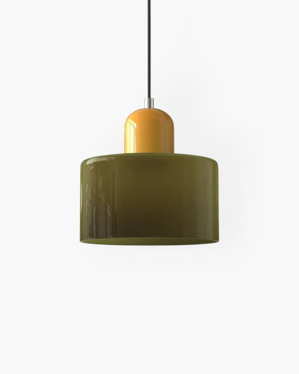 Elegantní závěsná lampa se sochařskou siluetou 33
