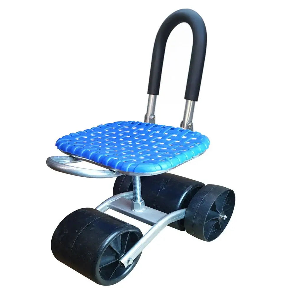 Ergonomická, nastavitelná zahradní židle s rotací 360° a odolnou ocelí - pohodlný zahradní nábytek pro zábavu bez bolesti 0