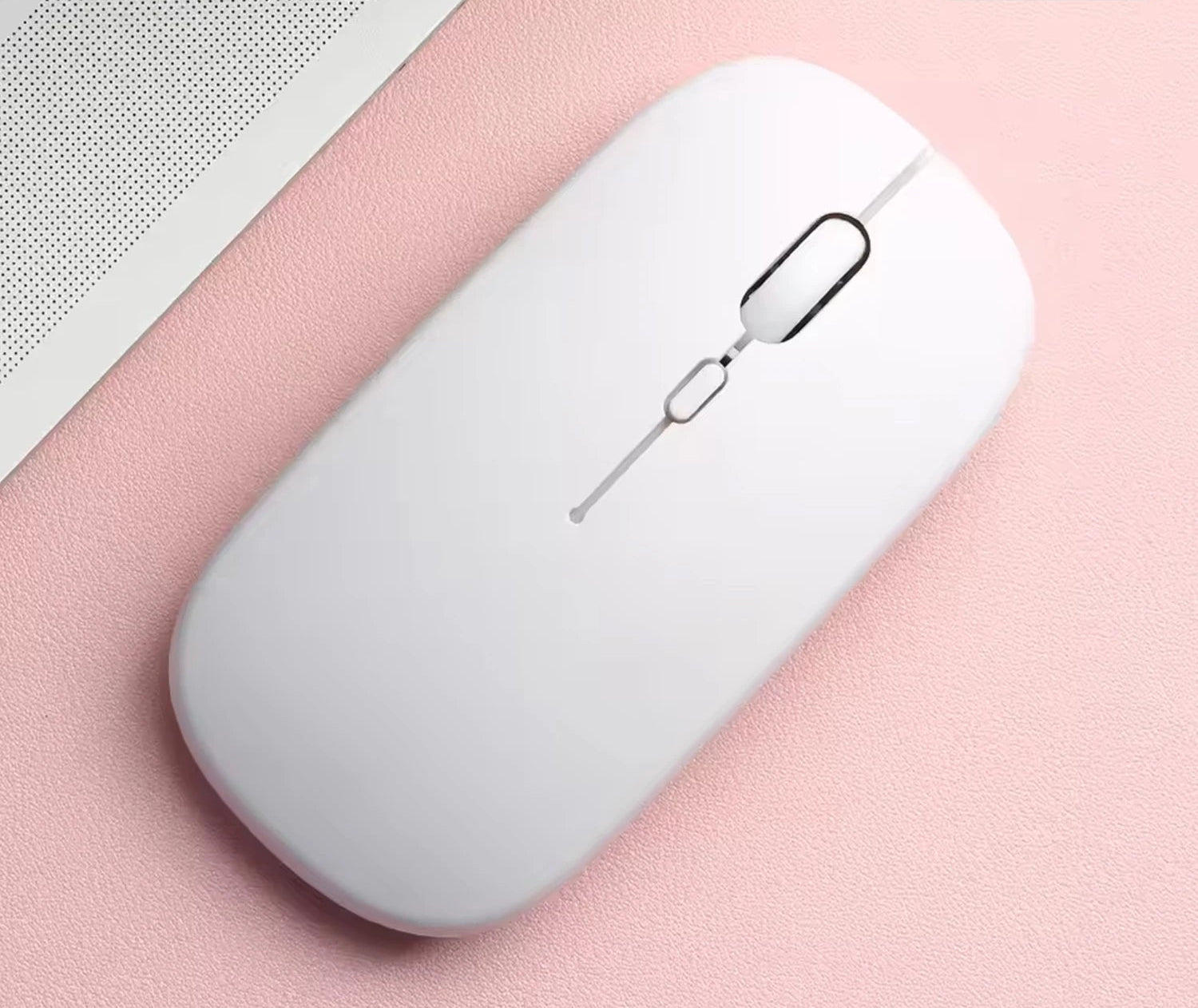 Ergonomická bezdrátová herní myš s tichým klikáním a dobíjecí baterií pro přesné ovládání 0