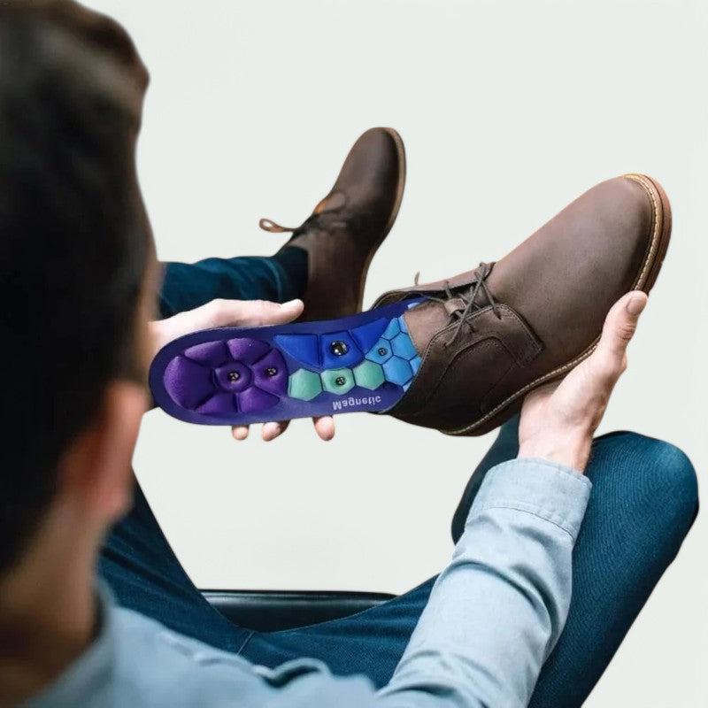 Ergonomické magnetické akupresurní vložky – pohodlí a úleva pro unavené nohy 3