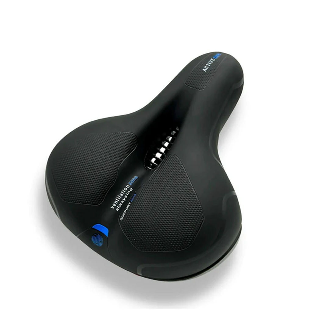 Ergonomické sedlo na kolo s gelovým polstrováním a konstrukcí tlumící nárazy pro pohodlnou jízdu na kole 8