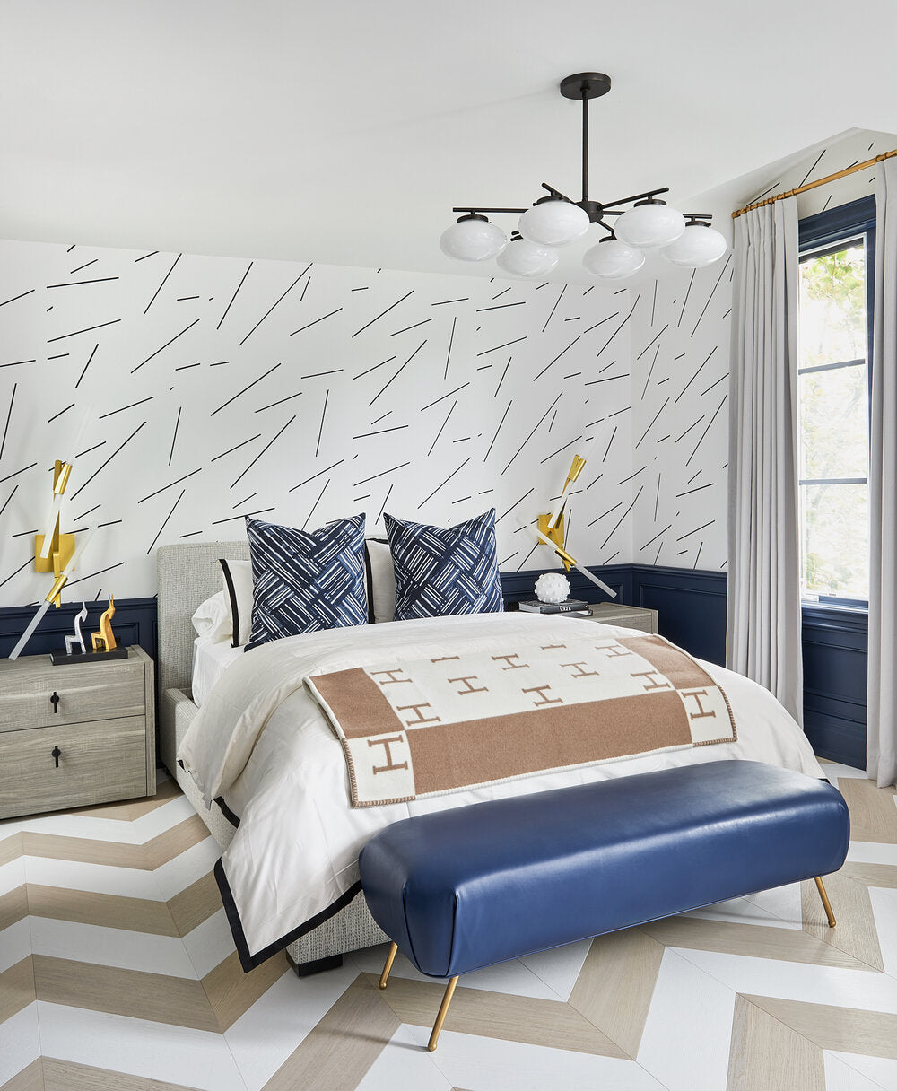 Exkluzivní zlatý kašmírový a vlněný kostkovaný vzor 4