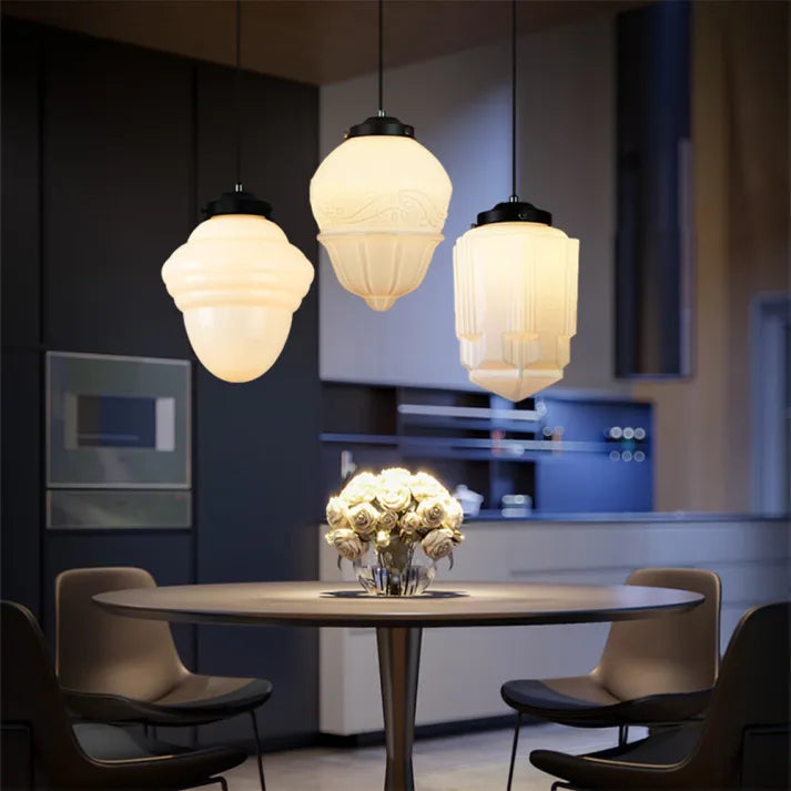 Geometrická lampa, která osvětlí prostor 2