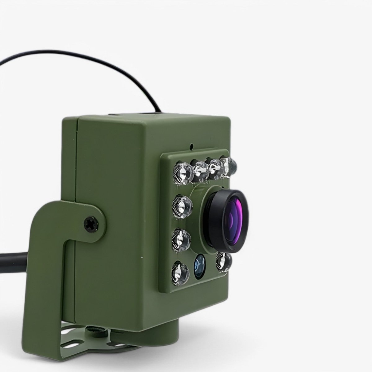 HD kamera na divokou zvěř s nočním viděním a detekcí pohybu, odolná IP66 kovová 2