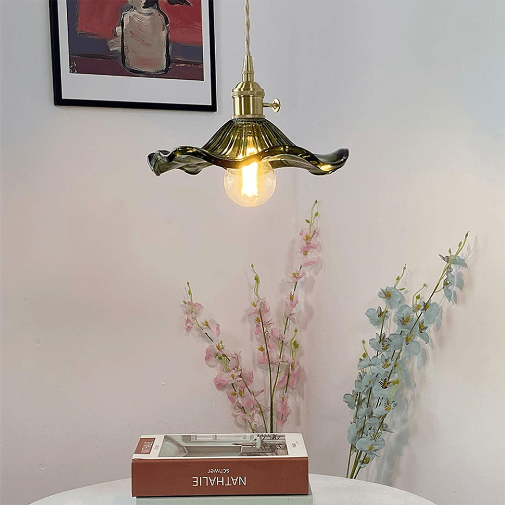 Harmonie květin a světla ibiškové lampy 4