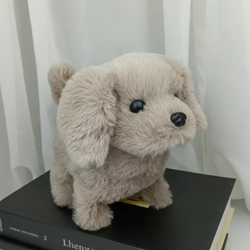 Interaktivní plyšový pejsek s realistickými pohyby a hlasovou interakcí, 30 cm robotický mazlíček 3