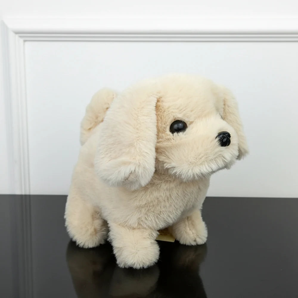 Interaktivní plyšový pejsek s realistickými pohyby a hlasovou interakcí, 30 cm robotický mazlíček 4