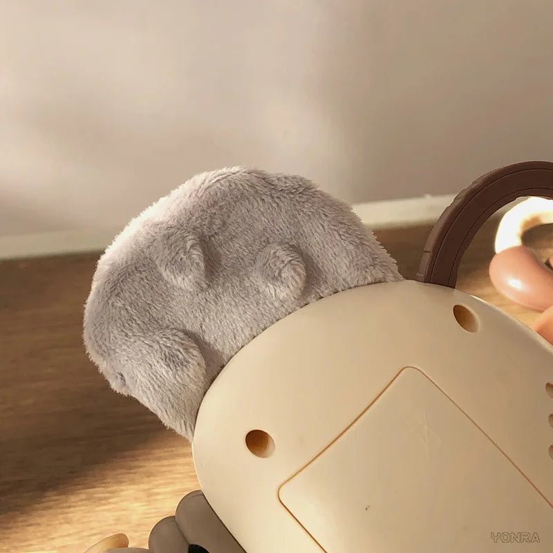 Interaktivní dětská harmonika s chrastítkem – barevná a vzdělávací pro miminka 3