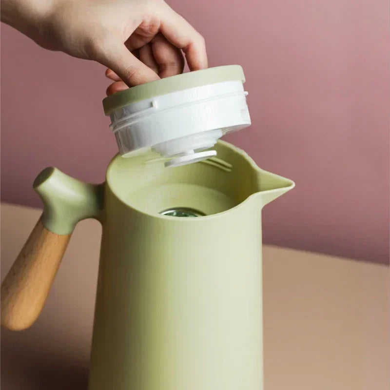 Izolovaná láhev na vodu z nerezové oceli – skandinávský design, vynikající izolace, 24 cm 2