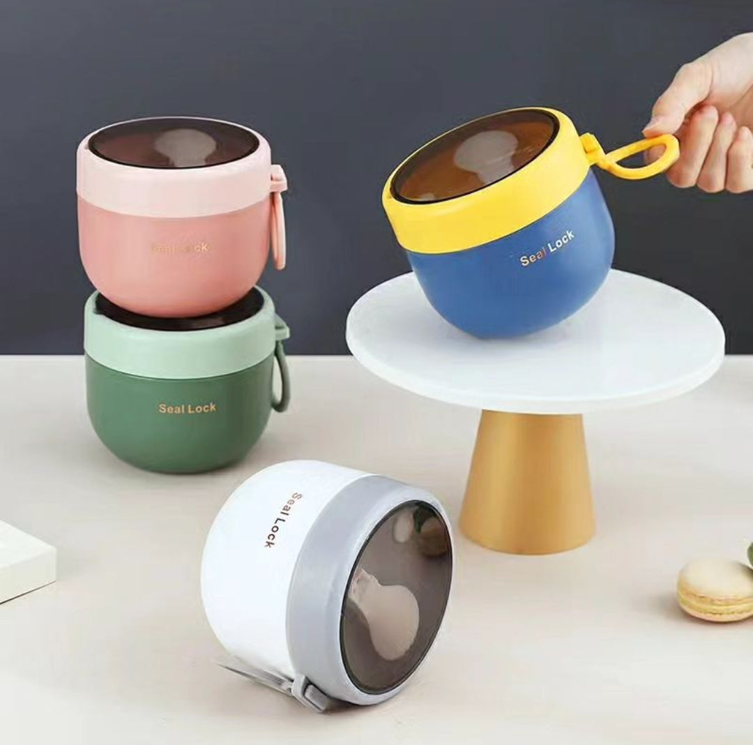 Izolovaný obědový box z nerezové oceli – kompaktní a nepropustný design 4